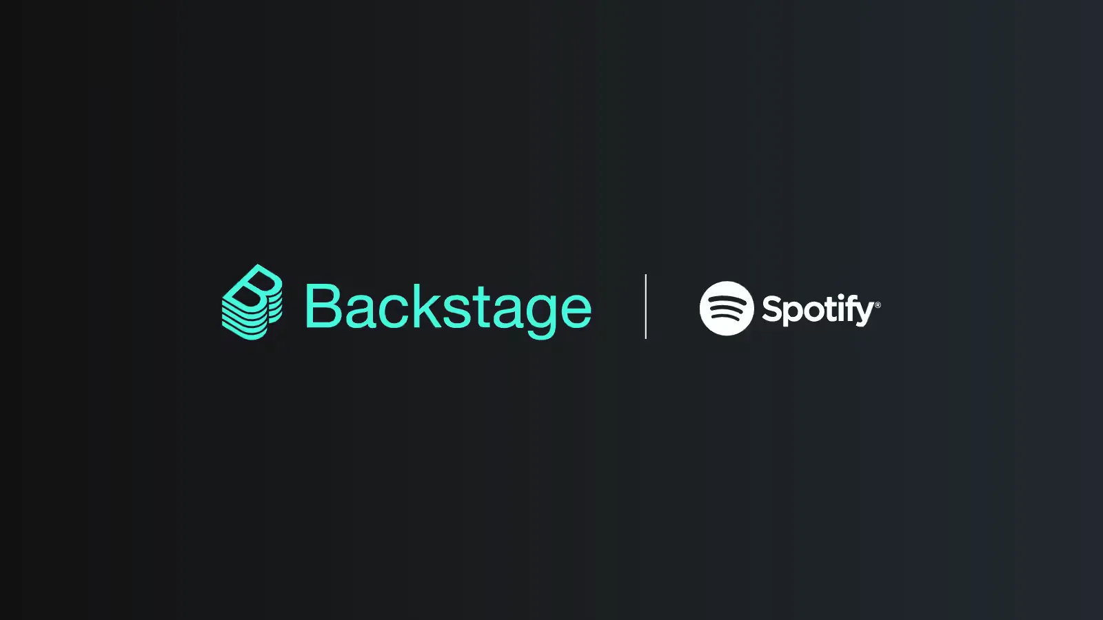 Backstage and Spotify logo
